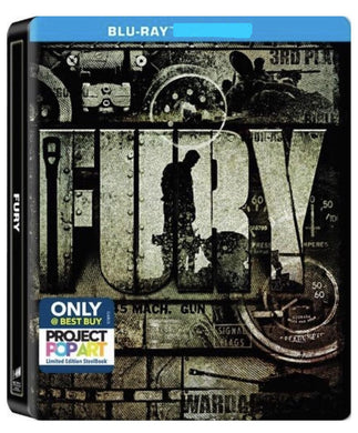 Fury Best Buy Exclusive Pop Art Blu-ray Steelbook