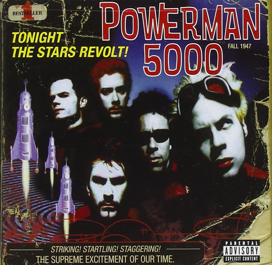 Powerman 5000 Tonight The Stars Revolt CD