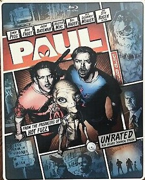 Paul Limited Edition Comic Art Steelbook Blu-ray/DVD
