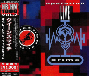 Queensryche Operation: LIVEcrime CD (Japanese version)