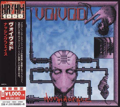 Voivod Nothingface CD (Japanese version)