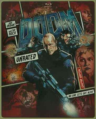 Doom Limited Edition Comic Art Steelbook Blu-ray/DVD