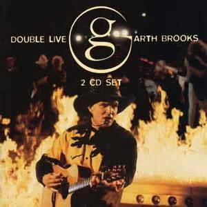 Garth Brooks Double Live CD