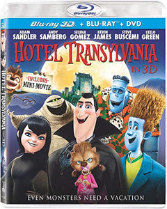 Hotel Transylvania 3D+Blu-Ray+DVD