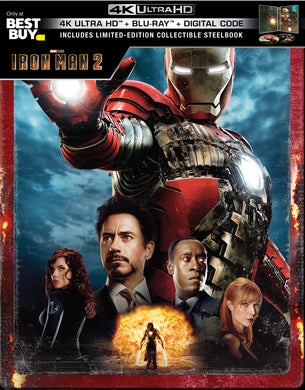 Iron Man 2 4K Ultra HD (Steelbook)