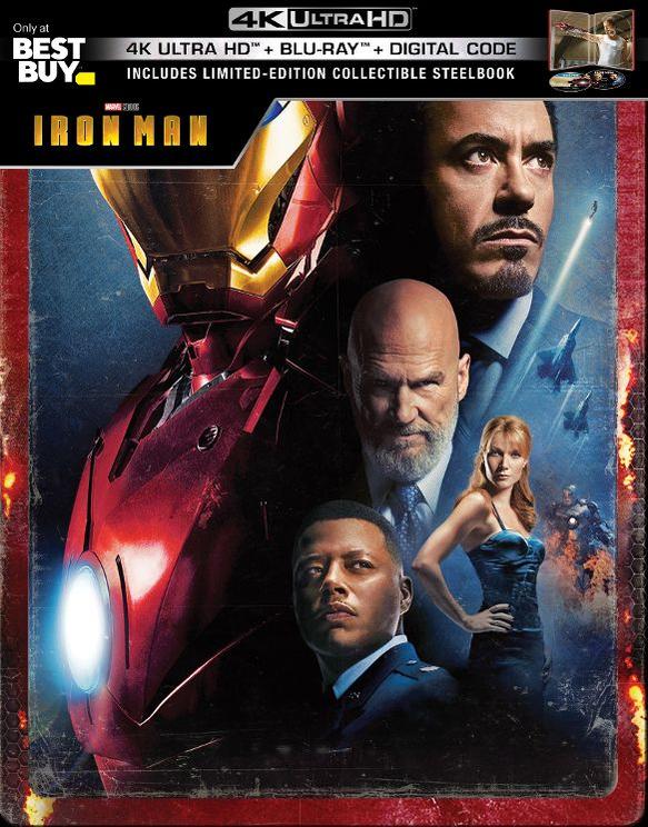 Iron Man 4K Ultra HD (Steelbook)