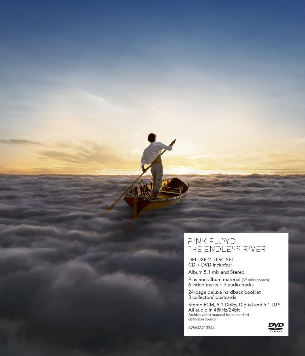 Pink Floyd Endless River Deluxe 2-Disc Set CD/DVD