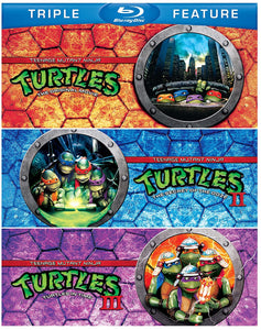 Teenage Mutant Ninja Turtles Triple Feature (3 disc Blu-ray)